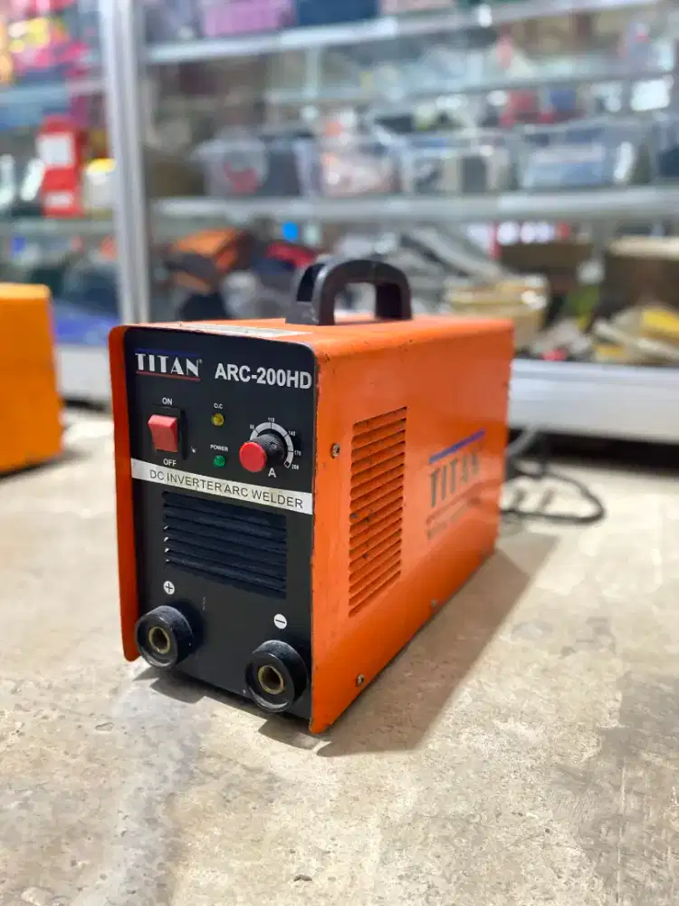 Mesin las bekas MMA 200A SMAW LISTRIK INVERTER IGBT DC 1 PHASE