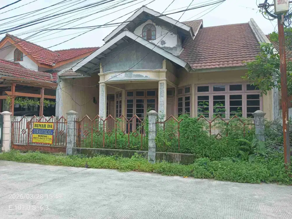 hitung tanah 10x25  jalan Pulo sirih barat raya galaxy