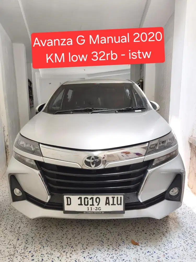 KM low 32rb - New Avanza G Manual 2020 pk an 2021 murah istw