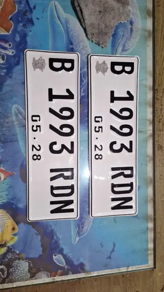 Costumplat model huruf terbaru hasil bagus rapih