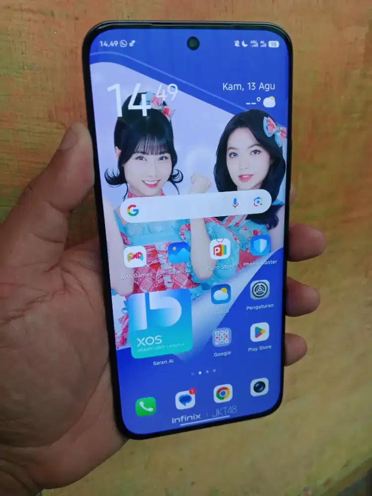 Infinix hot 60 Pro plus 8/256gb Layar lengkung nominus cakep amoled