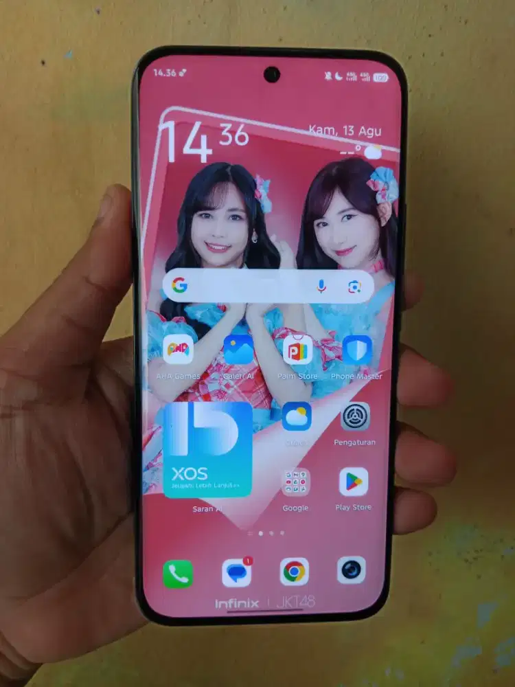 Infinix hot 60 Pro plus 8/256gb Nfc nominus layar lengkung hp charger