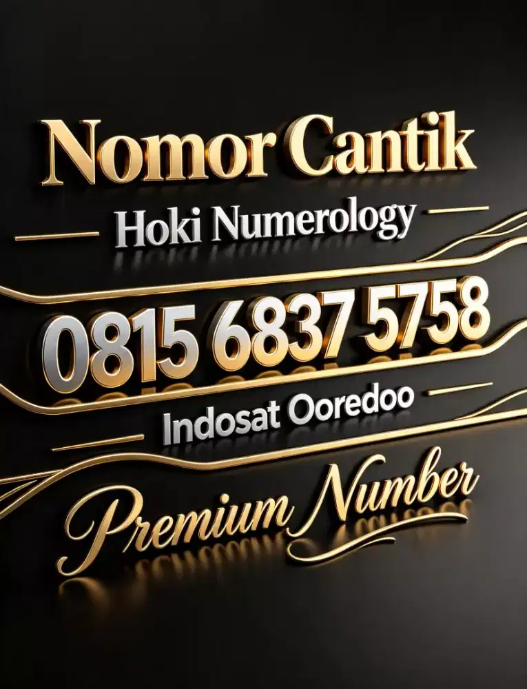 Nomor Cantik Double Hoki Spesial Maju Mapan & Numerology Indosat