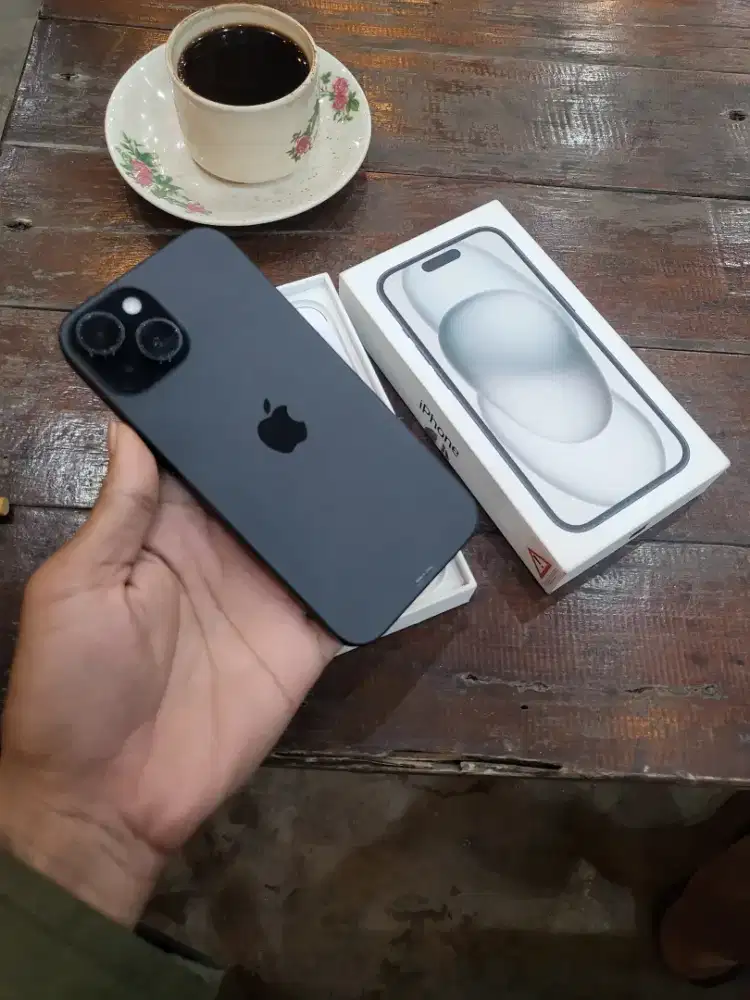 iPhone 15 Black 128Gb iBox Fullsett Ori