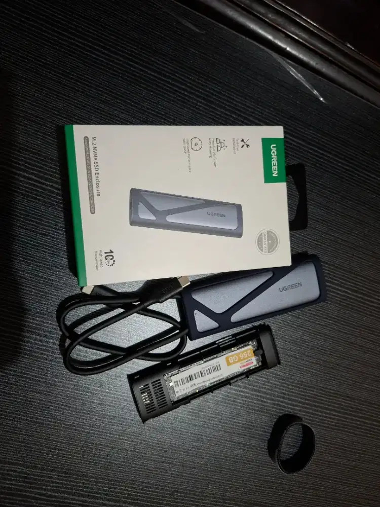 Ssd visibro 256gb + ugreen enclosure