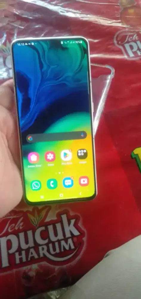 Samsung A80 resmi sein 8/128 NFC mulus 99% hp casan ori