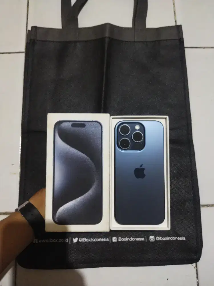 iPhone 15 Pro 128 iBox PA/A Blue Titanium