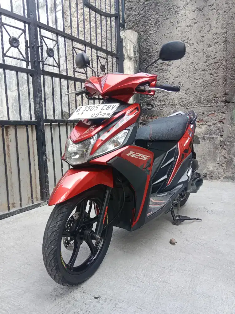 Yamaha M3 125cc blue core THN 2015 full orisinil