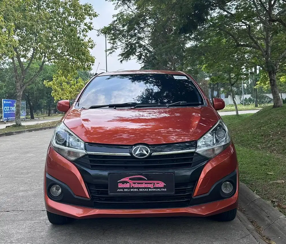 Daihatsu Ayla X 1.2 matic 2017 full orisinil mulus terawat sekali