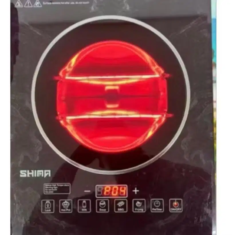 SHIMA LIGHTING COOKER SH1818 BARU – KOMPOR LISTRIK HALOGEN LOW WATT