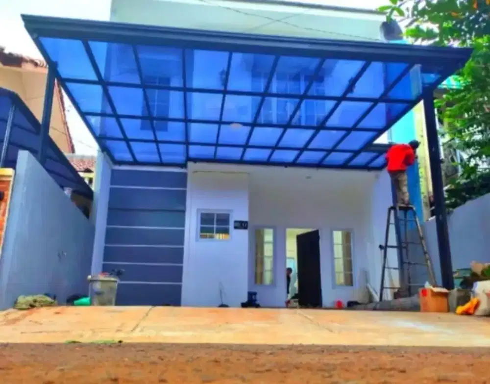 Kanopi atap solarplat