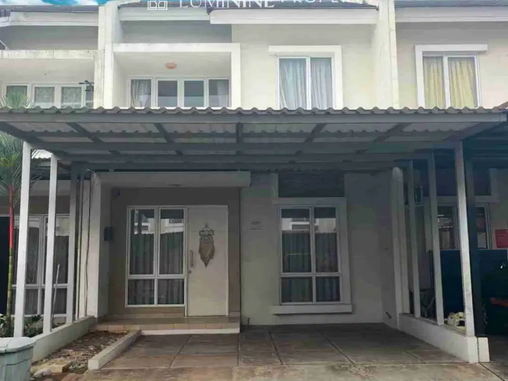 DIJUAL RUMAH SIAP HUNI BISA KPR BEBAS BANJIR SUPER STRATEGIS DI PARADISE SERPONG CITY 1
