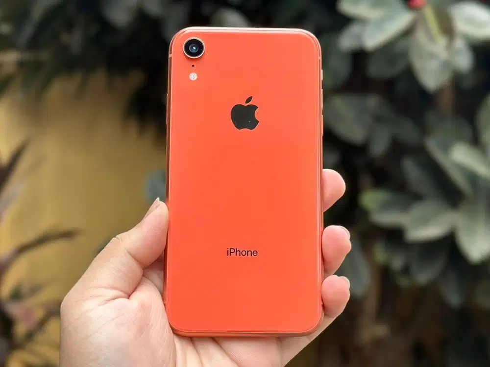 iPhone XR 64GB Coral Orange Murah Mulus Baca Deskripsi