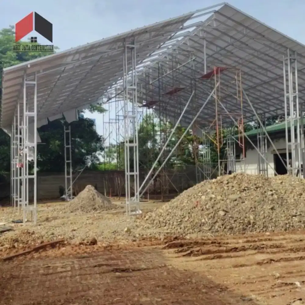 Gudang atau Parkiran Dari Baja Ringan
