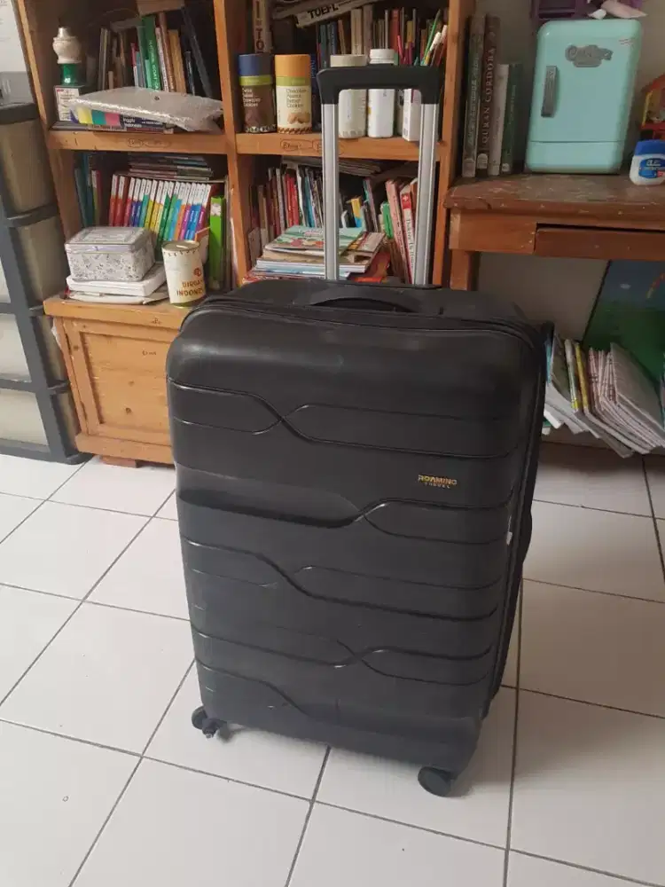 Koper Besar Roaming 28 30 inch Hardcase Jumbo 4 roda kondisi minus