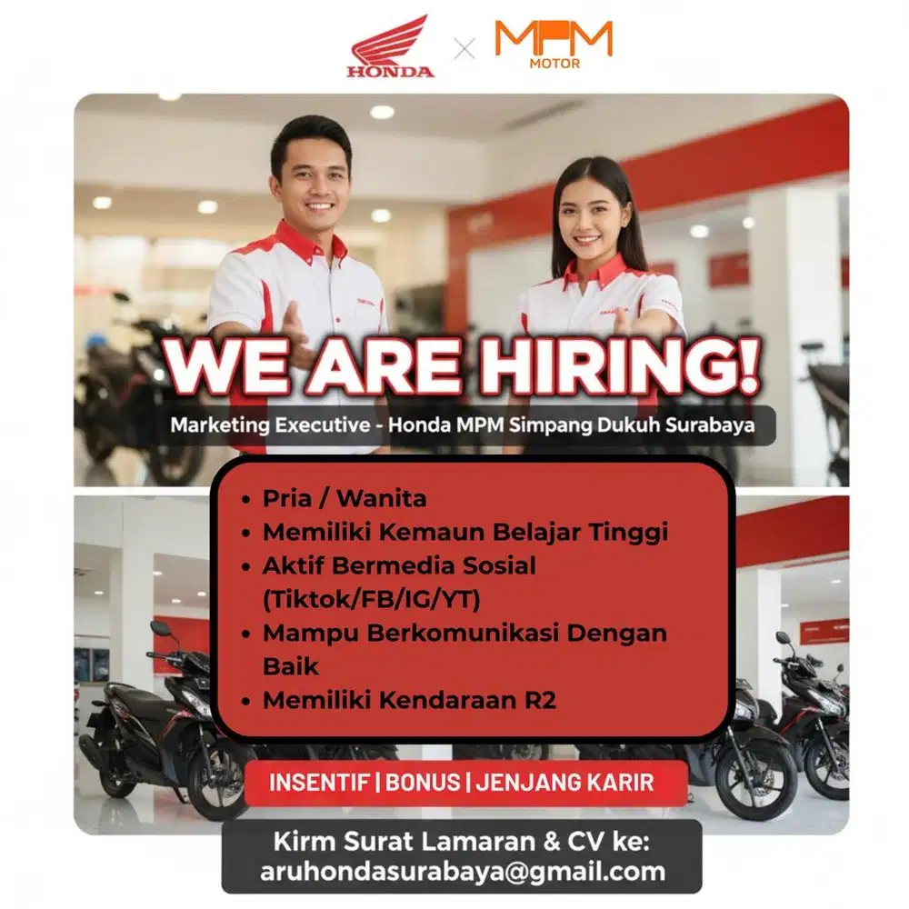 LOWONGAN MARKETING EXECUTIVE