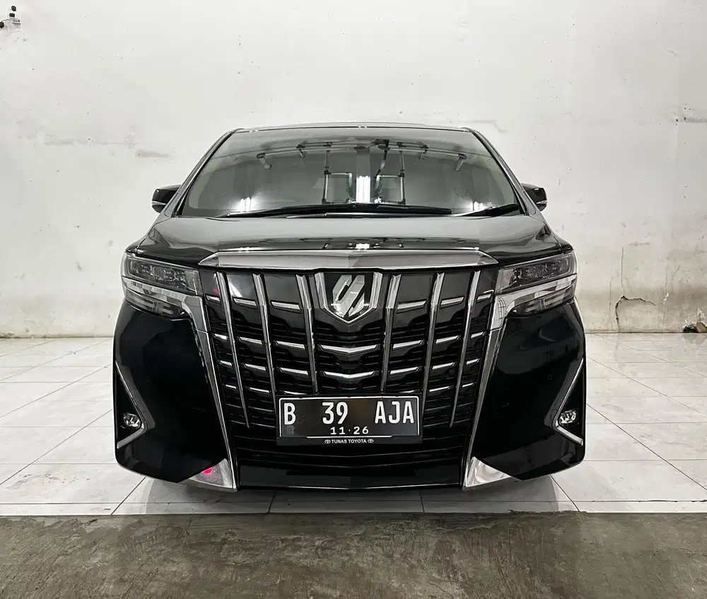 Alphard G ATPM 2021 Record Full Ori No Repaint Seperti Baru