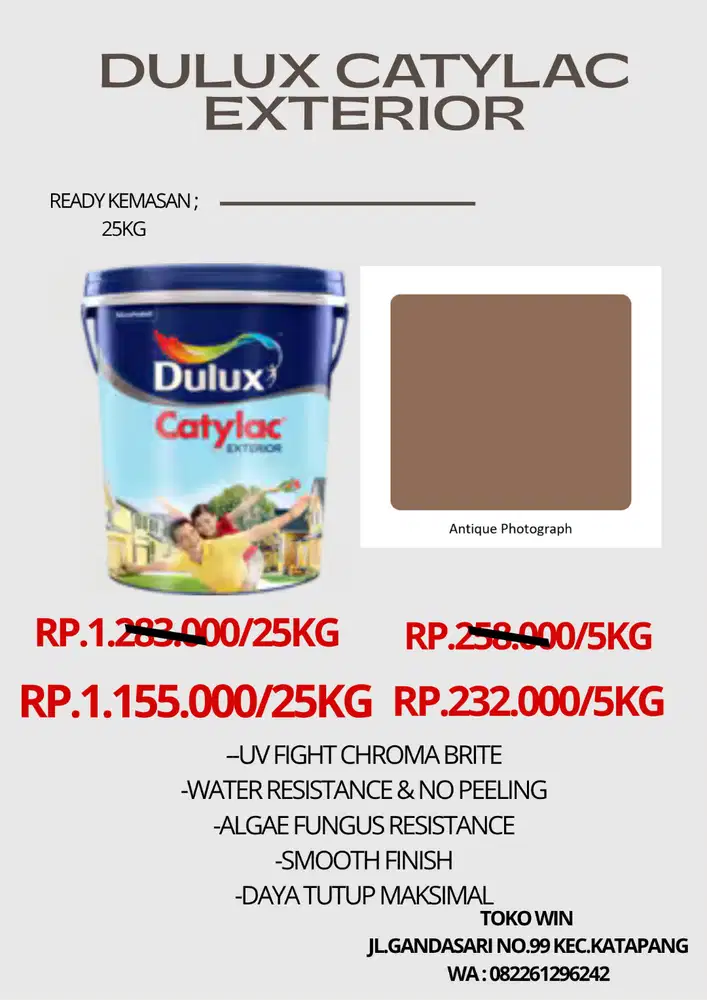 dulux catylac exterior
