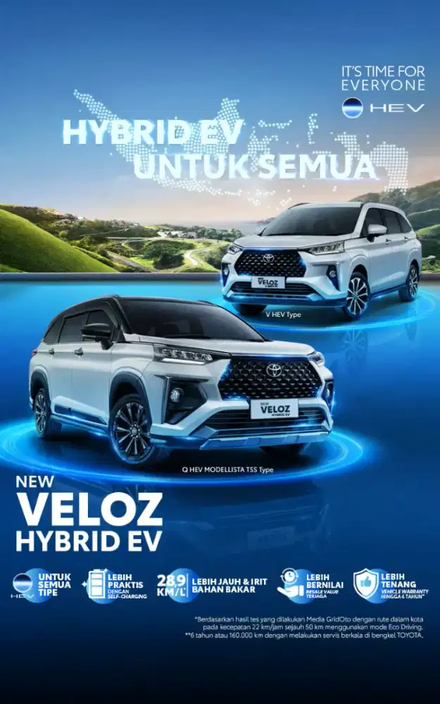 Toyota Veloz Hybrid 2026 Promo DP Ringan