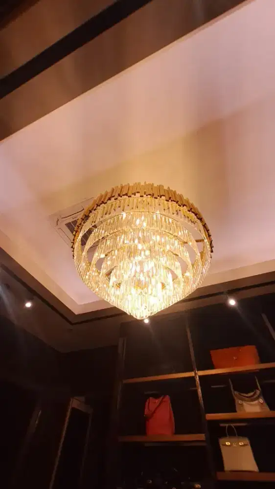 Jual lampu gantung crystal mewah