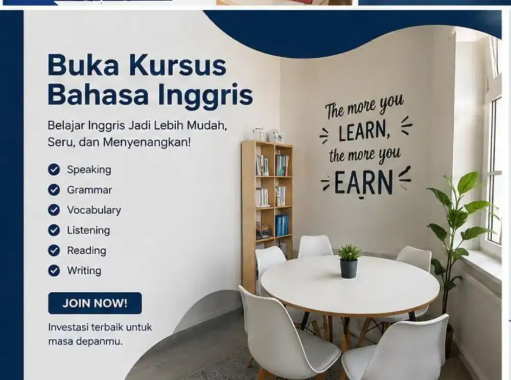 Tutor dan Private English Course