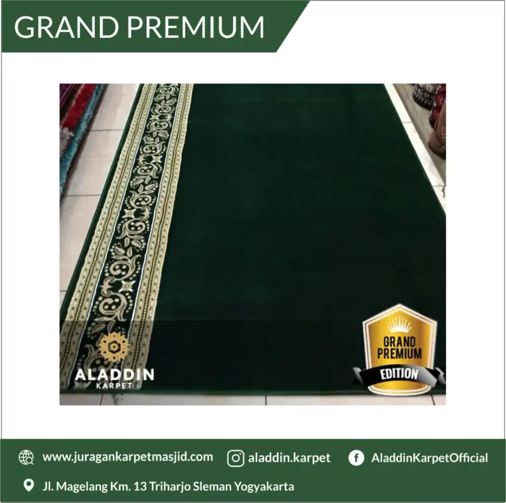 Karpet masjid tebal murah permeter