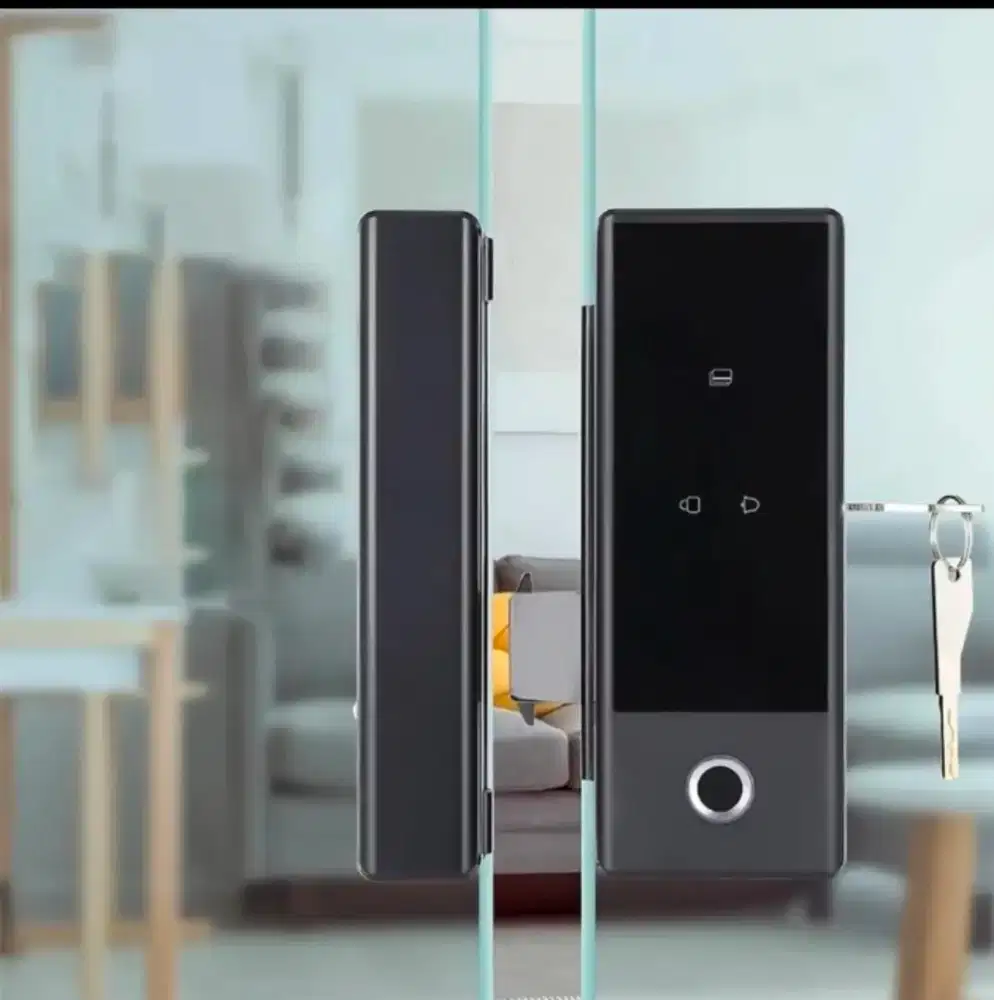 Smart lock untuk pintu kaca