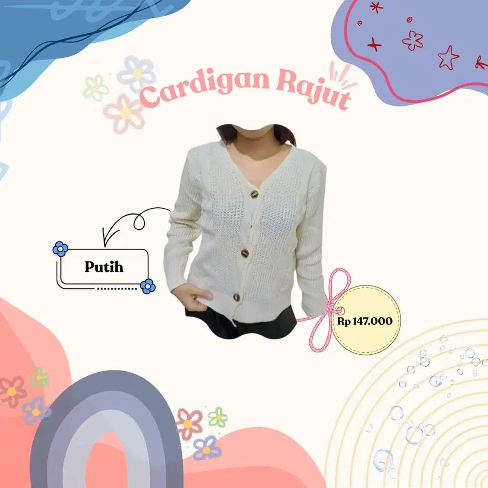 Cardigan rajut murah