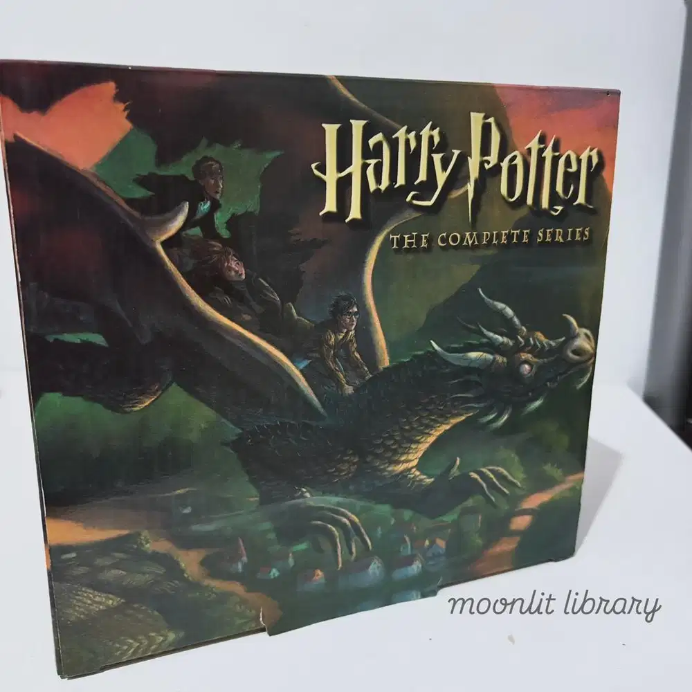 PRELOVED NOVEL HARRY POTTER COMPLETE SERIES (English)