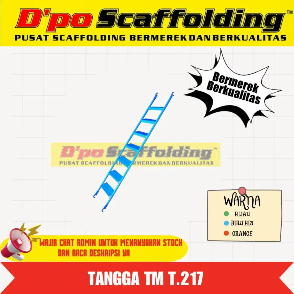 Tangga scafolding berkualitas murah
