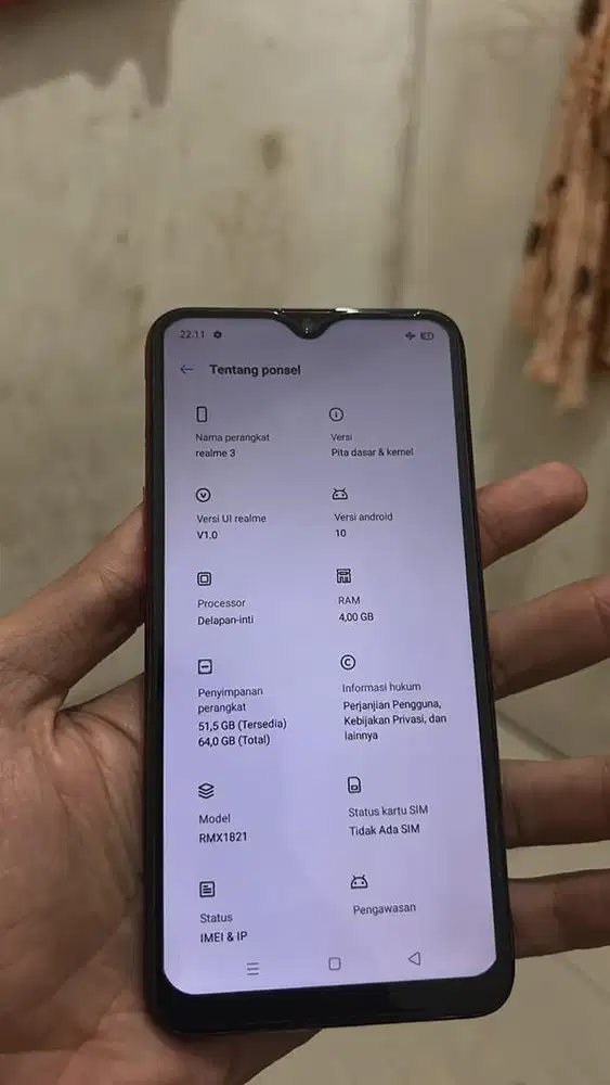 Realme 3 ram 4/64