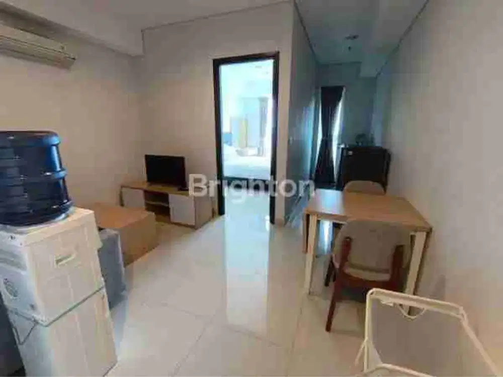 DISEWAKAN APPARTEMEN CANTIK FULLFURNISH 1 BR LOKASI BORNEO BAY DAERAH TENGAH KOTA HARGA NEGO
