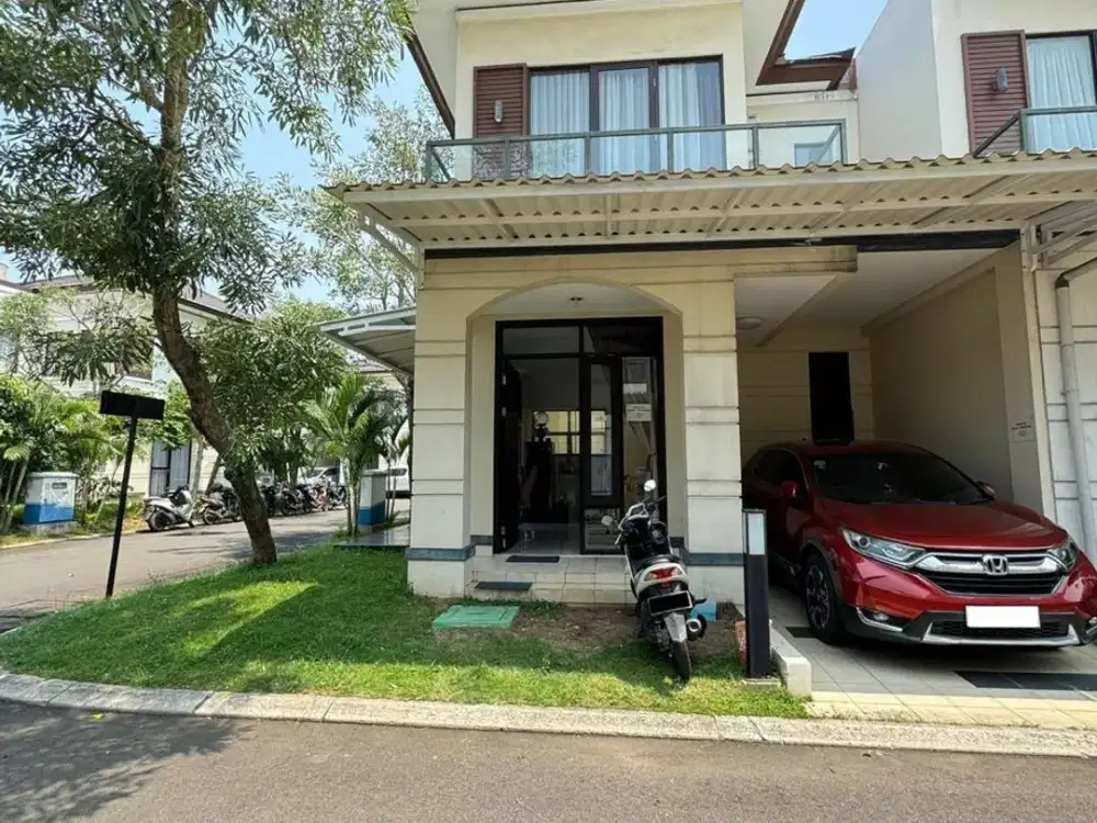 Dijual Rumah Bagus Fully Furnished Hadap Utara Lokasi Strategis Dekat Aeon Mall BSD di Tangerang Js 18257