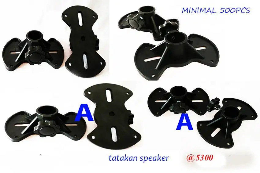 tatakan speaker bahan plastik tebal