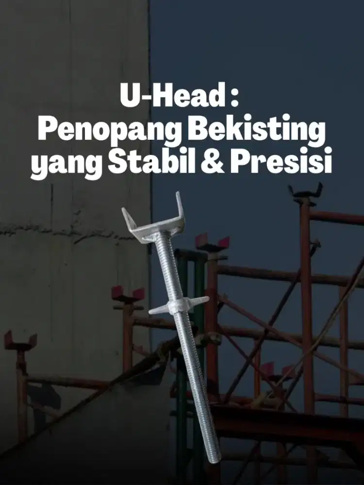 U head dan pipe support scaffolding
