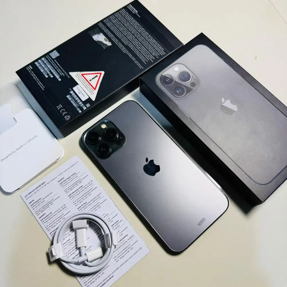 Iphone 13 promax 256 gray ibox like new