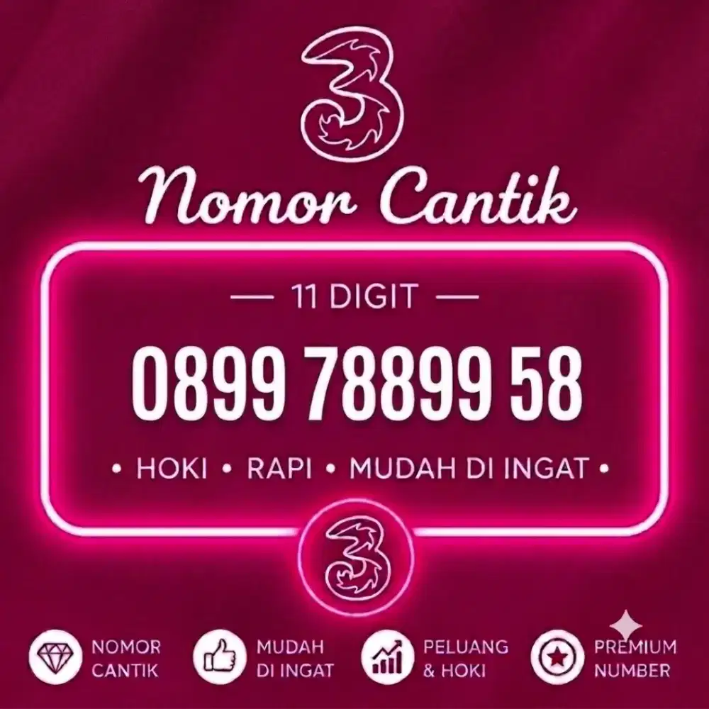 NOMOR CANTIK TRI 11DIGIT