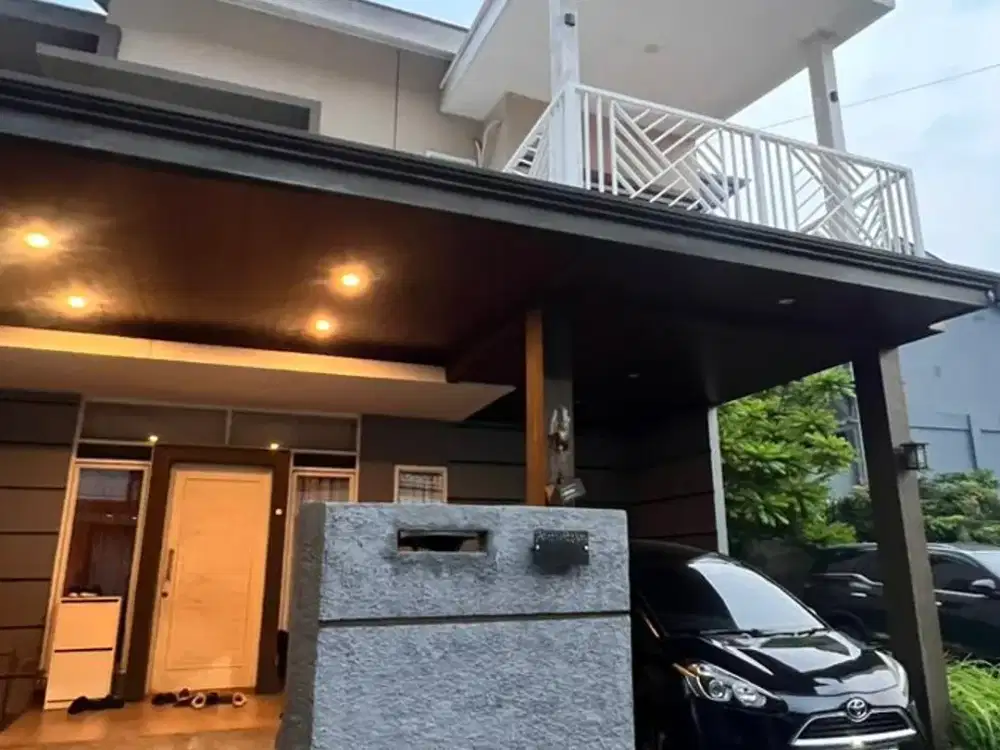 Dijual Rumah Cantik Strategis Dalam Cluster Ada Swimming Pool Dekat Aeon Mall BSD di BSD Js 18256