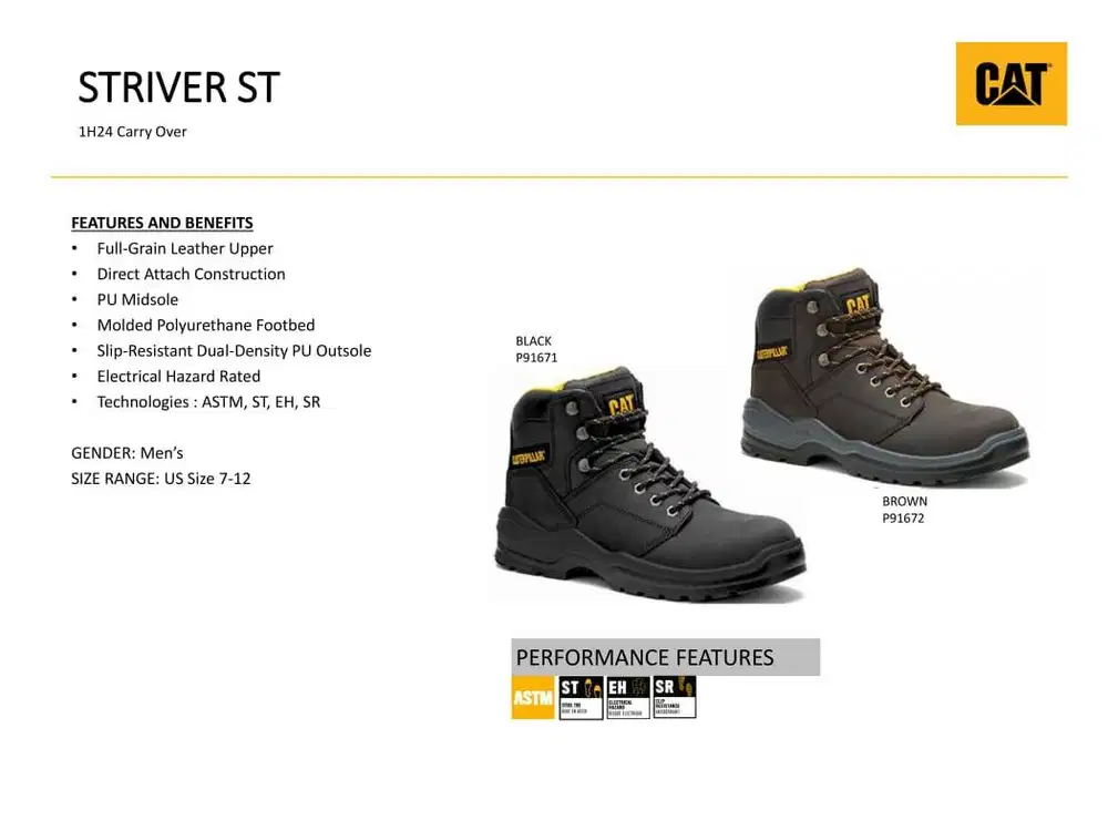 Jual Sepatu Caterpillar Striver ST