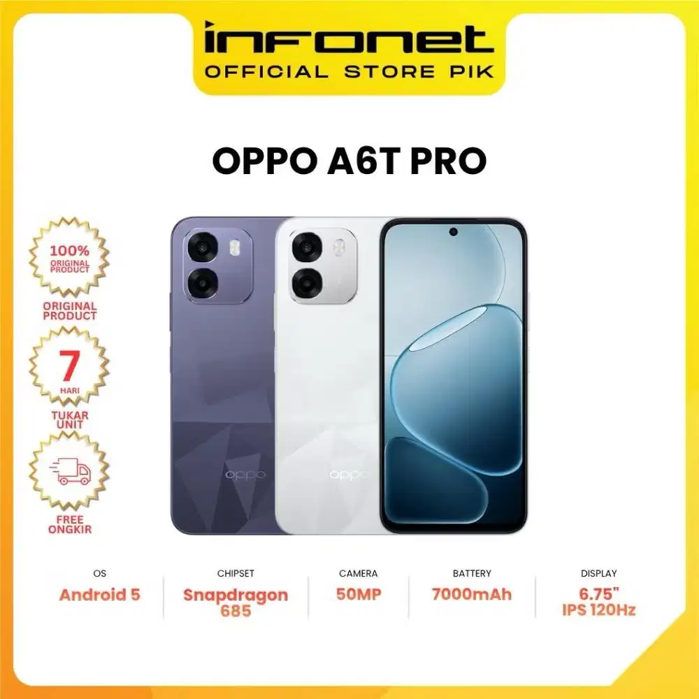 Oppo A6T pro baru