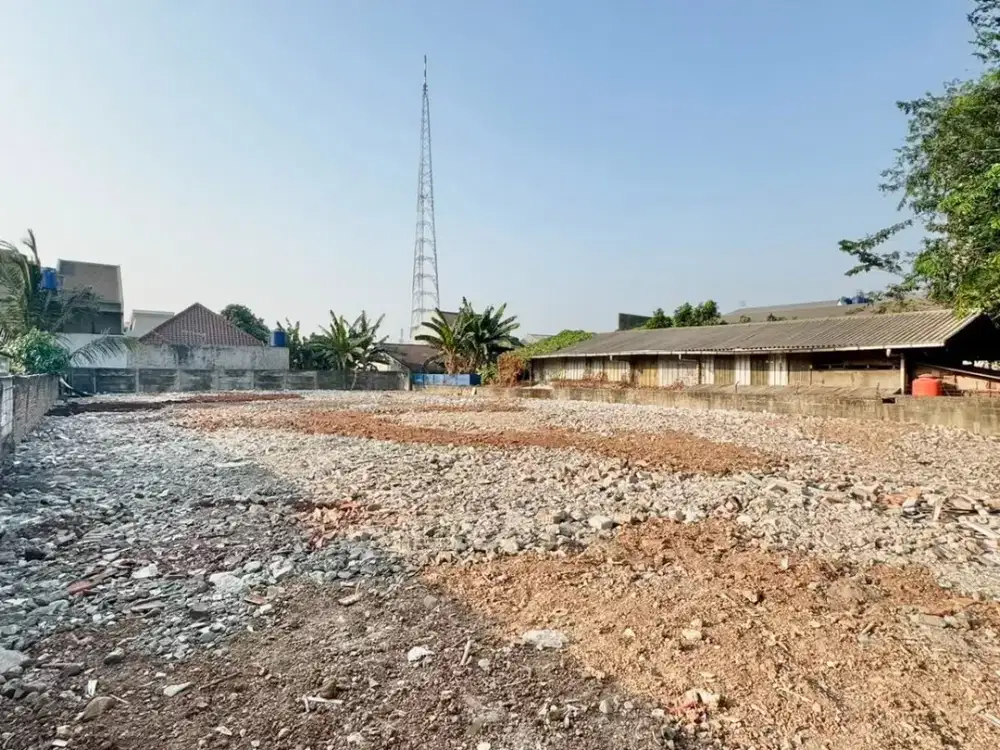 Lokasi Jalan Raya!! Dijual Tanah Kavling Jakarta Barat Luas 937 Meter Siap Bangun Deket Tol Jorr