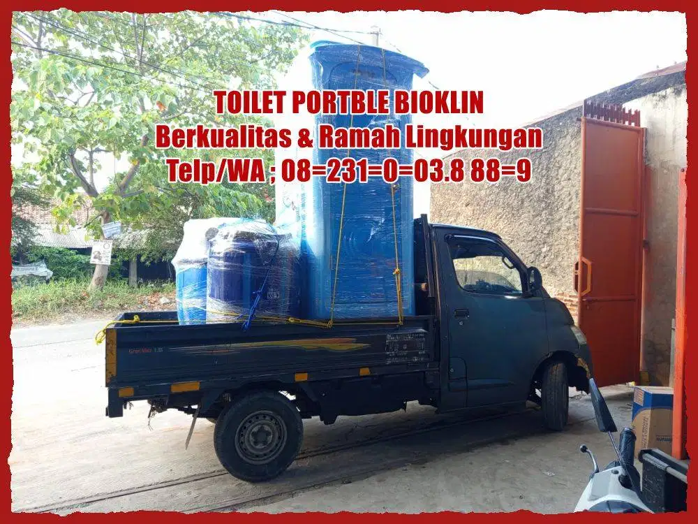 TOILET PORTABLE HDPE-TOILET PROYEK-TOILET EVENT -WC OUTDOOR