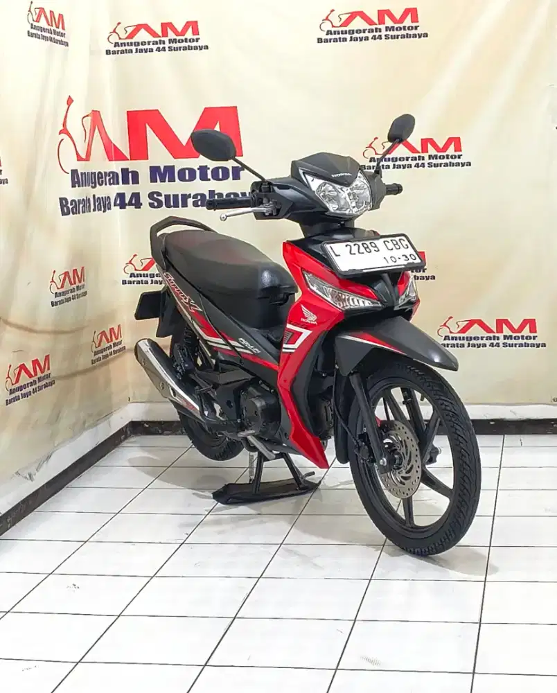 Mulus Km 8 Ribu Honda supra x 125 fi Tahun 2025 warna hitam