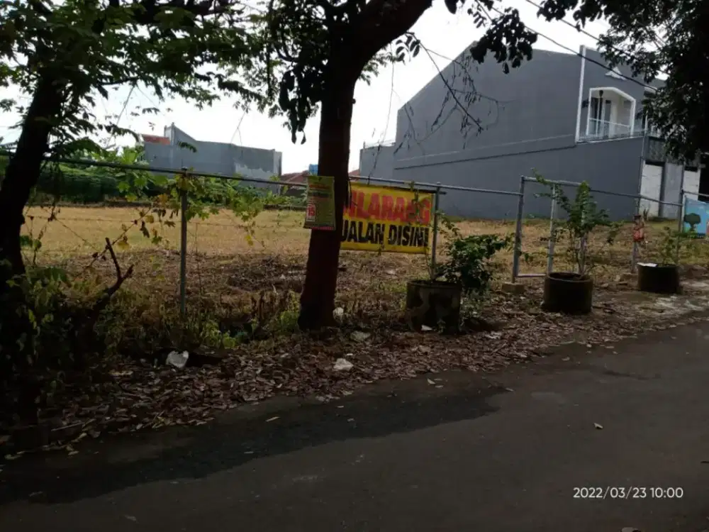 Tanag dijual cepat BU siap bangun bisa beli setengahnya telagabodas