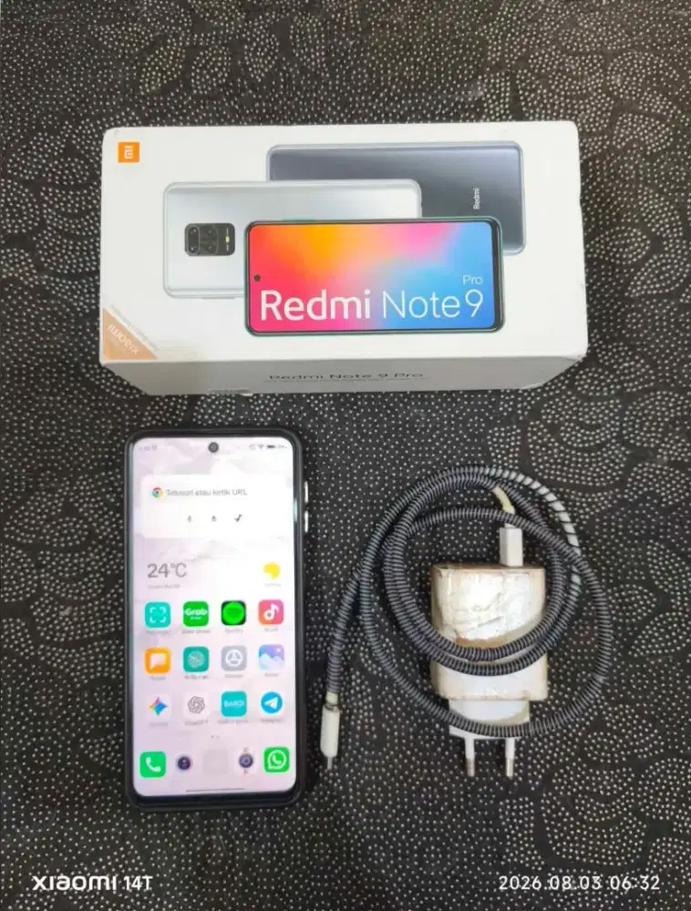 REDMI NOTE 9 PRO 8/128 fullset fullorian