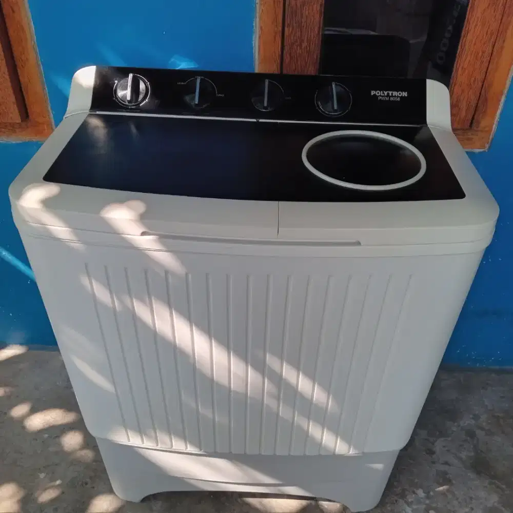 Mesin cuci 2 tabung merk Polytron