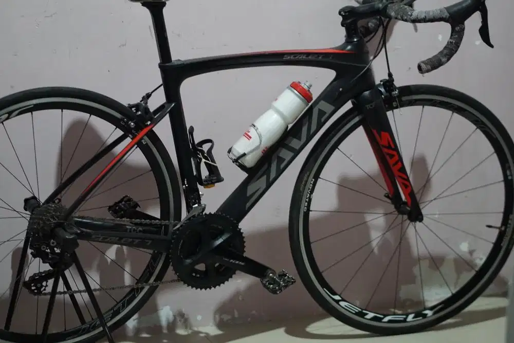 Sepeda Roadbike Sava Carbon Scarlet 7