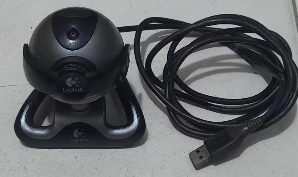 Barang Antik,O8I3 IO755OOO,Camera Original Logitec,Webcam Pro5000,NET.