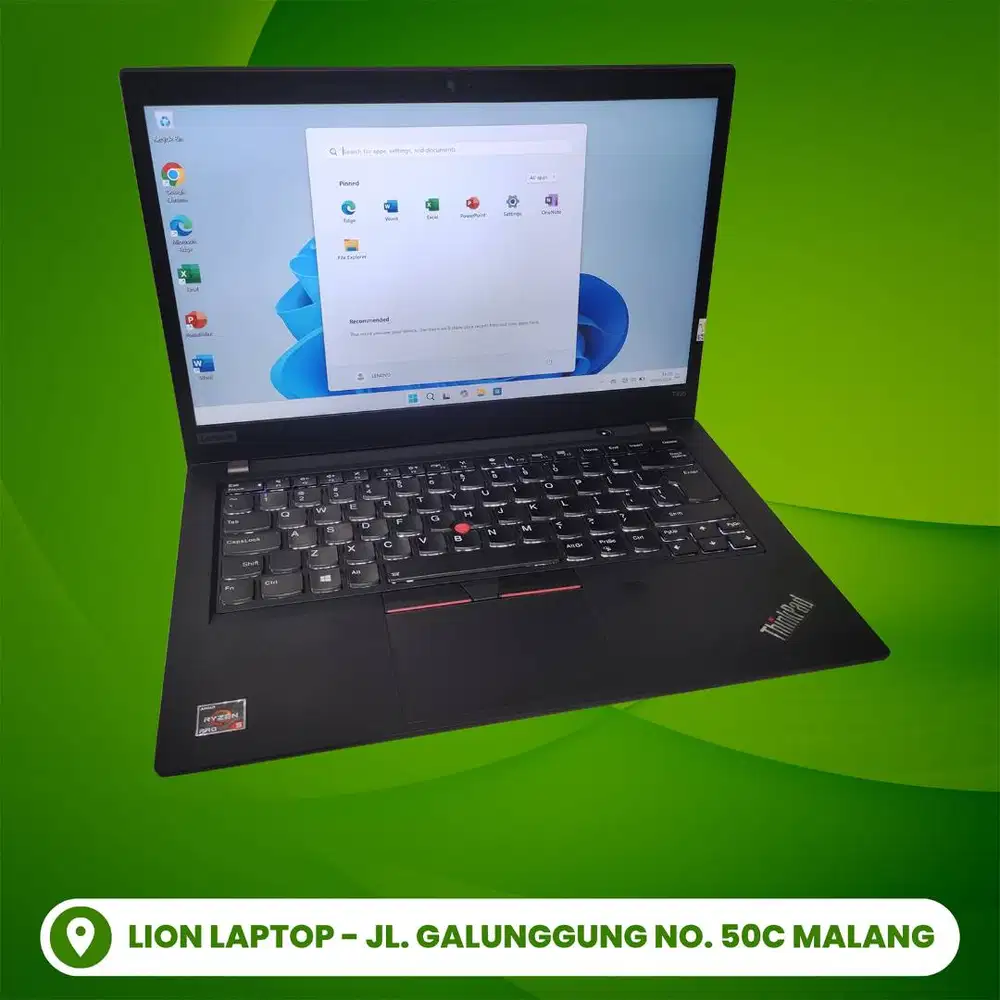 RAM 16GB AMD Ryzen 5 PRO VGA 2GB Lenovo Thinkpad T495 [14|08]