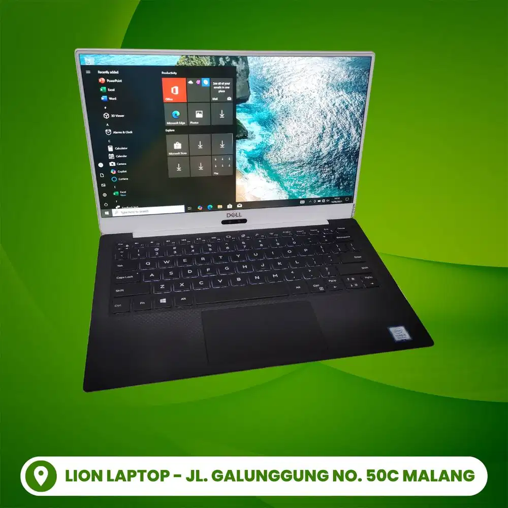 Slim & Ringan Core i5 RAM 8 SSD 256 DELL XPS 13 9370 [14|08]